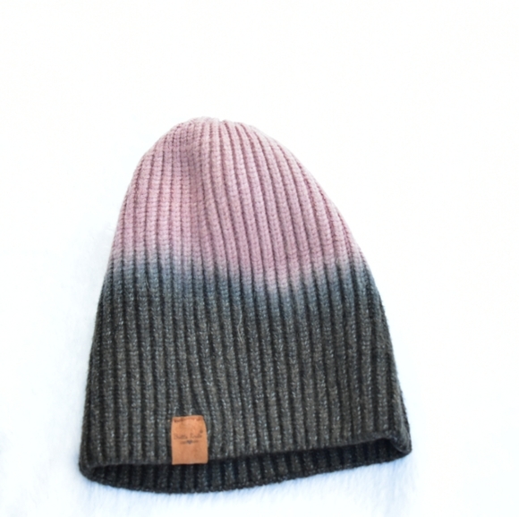 Britt's Knits Double Dip Beanie|Lilac and Black|One Size Fits Most - Picture 2 of 6